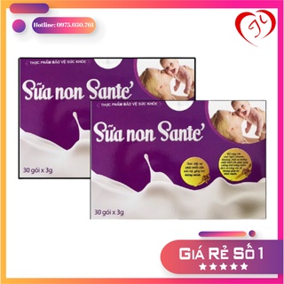 Combo 2 hộp sữa non Sante loại 100g