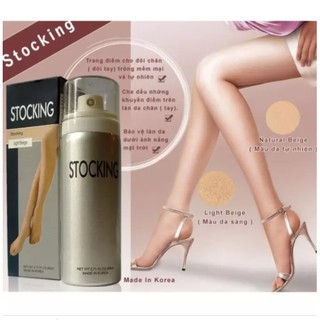 Tất phun che khuyết điểm stocking spf 50 pa+++ 80ml natural beige - màu tự nhiên