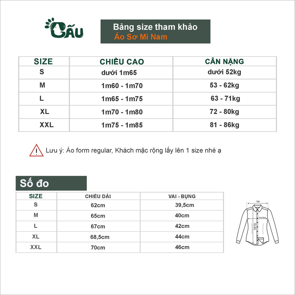 Áo sơ mi nam nữ GẤU 194 Unisex không túi cổ thuyền tay dài vải lụa mềm mại, ít nhăn - chuẩn form regular fit