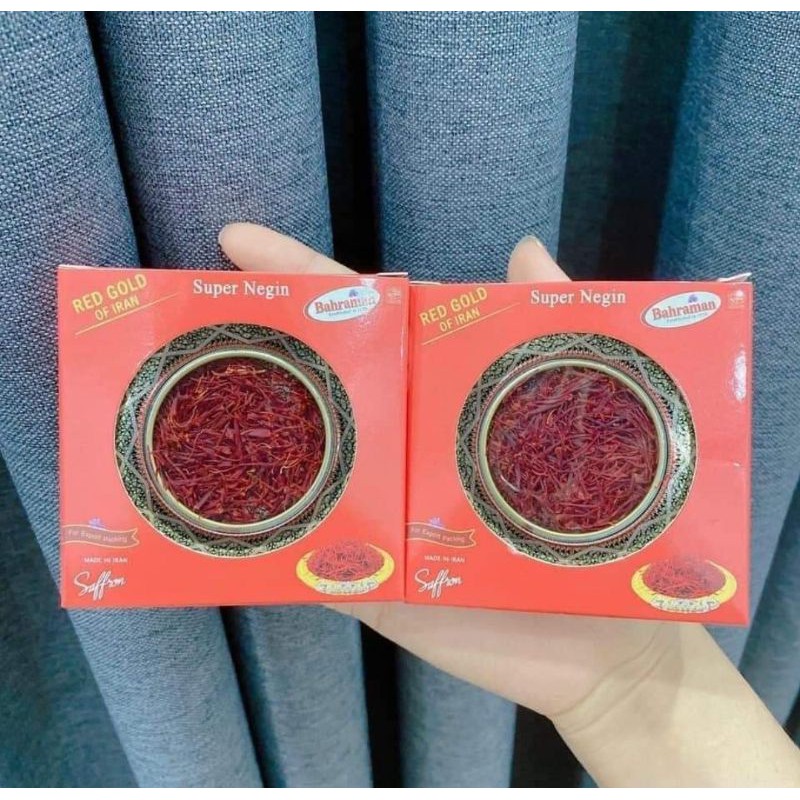 Nhụy hoa nghệ tây Bahraman Saffron Super Negin  Iran - 1gram