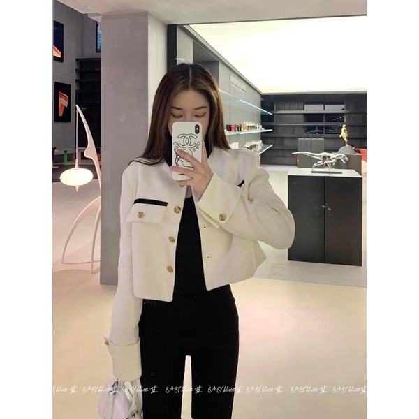Áo Khoác Dạ Tweed Sang trọng Quý Phái HOT Nhất Thu 2022
