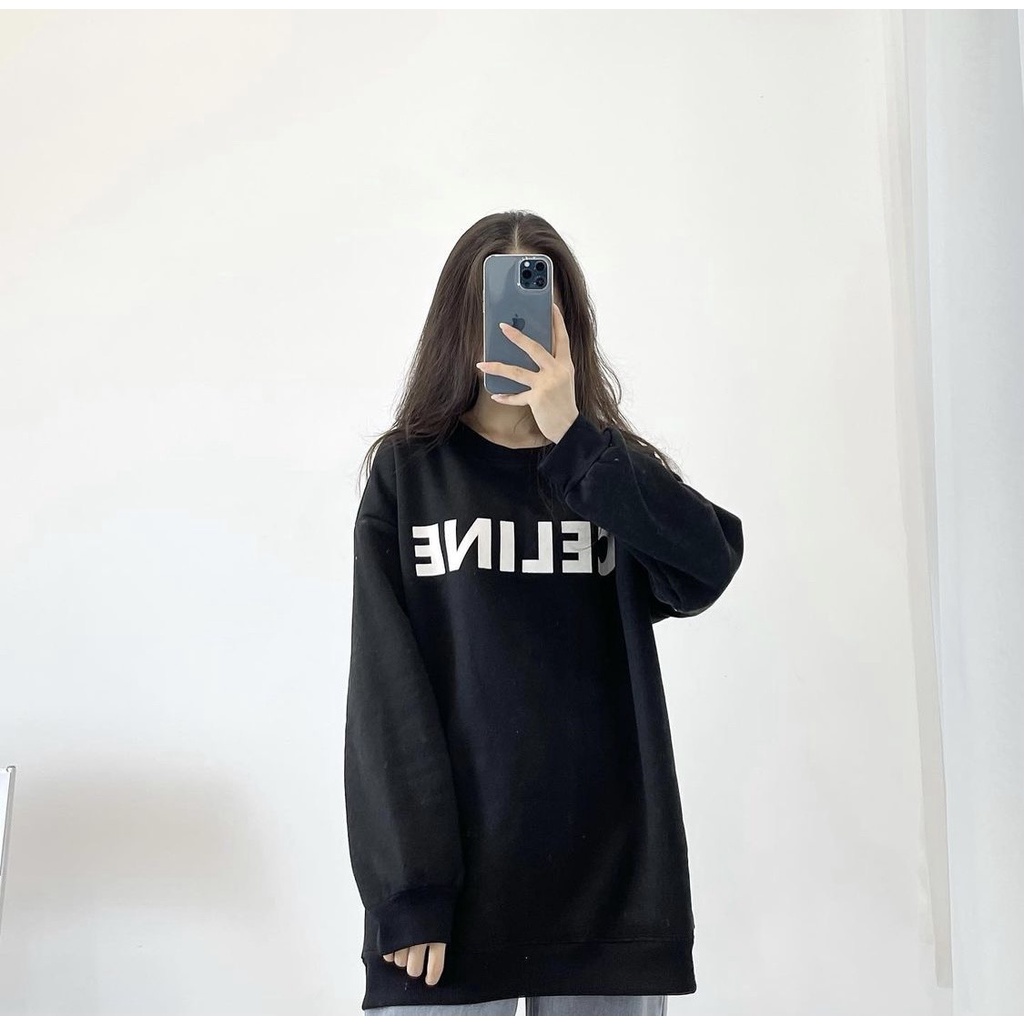 Áo SWEATER Nỉ In Chữ CELINE Nhiều Màu Siêu Xinh Unisex | WebRaoVat - webraovat.net.vn