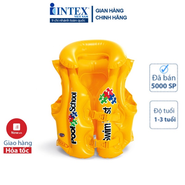 [LIFEMALL9915 - 12% đơn 99K] Áo phao bơi INTEX 59661