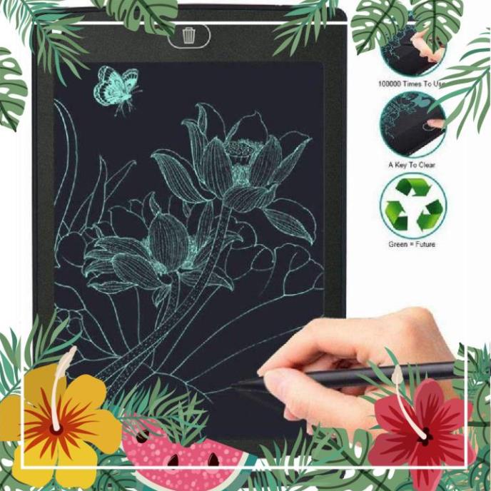 Bảng Viết Điện Tử Thông Minh Tự Xóa LCD 8.5 Inch Dành Cho Bé Tập Vẽ, Viết, Món Quà Ý Nghĩa Mẹ Dành Cho Bé