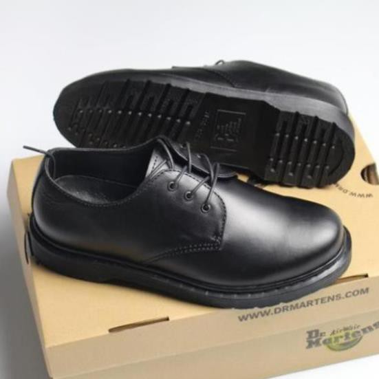 [Sale 3/3] Giày Da Bò 1461 2020 Full Black .Giày Dr.Martens Thailand Chính Hãng(1461.F.Black) Sale 11 -op1 ' ' ! 🍒