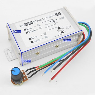 Dimmer, Điều tốc motor 775 20A 1200W điều chỉnh tốc độ từ 9V-60V