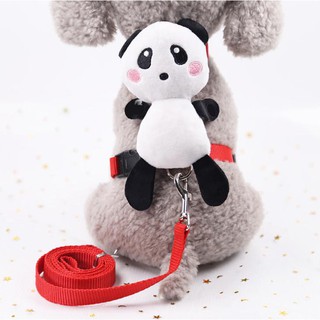 Dây dắt chó mèo đi dạo hình thú cực dễ thương