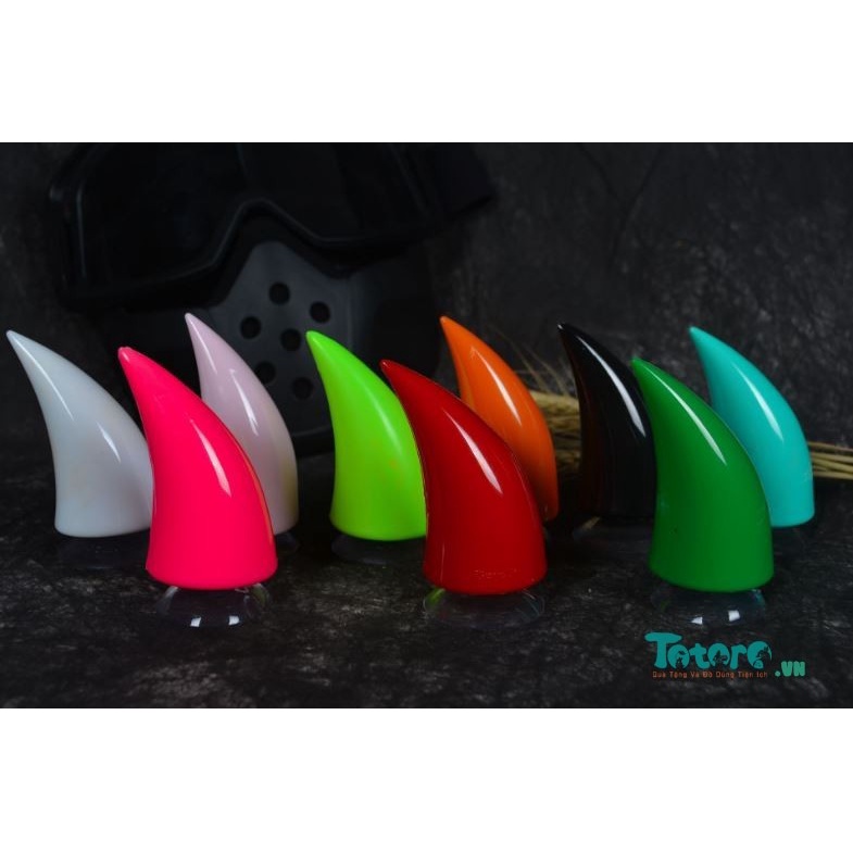 Chong chóng, sừng gắn trang trí mũ bảo hiểm