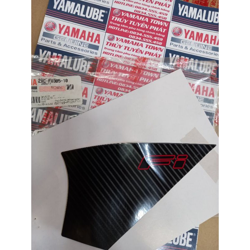 Tem 21 (xe đỏ 0121) Yamaha chính hãng Nouvo  6