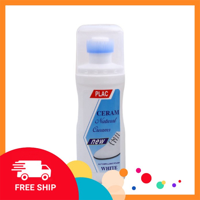 CHÍNH HÃNG Nước Lau Giày, Lọ Đánh giầy, PLAC CREAM, có đầu chà, Túi Xách An Toàn（Plac） SẢN PHẨM BÁN CHẠY NHẤT