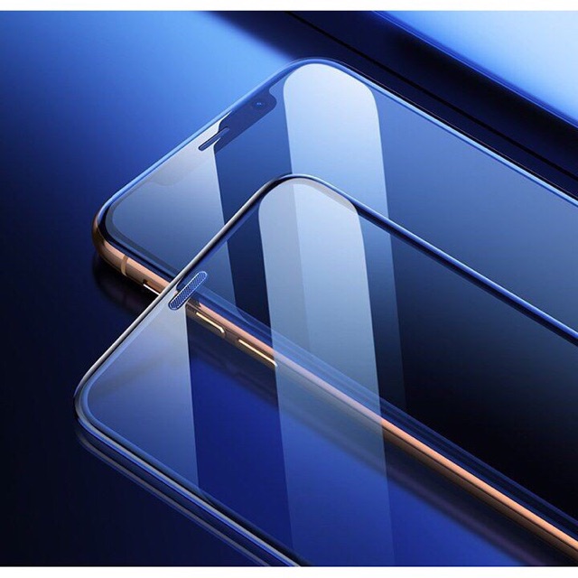 Baseus LV470-Kính cường lức 3D có màng trống bụi, bảo vệ loa siêu bền từ iPhone6-iPhone 11ProMax