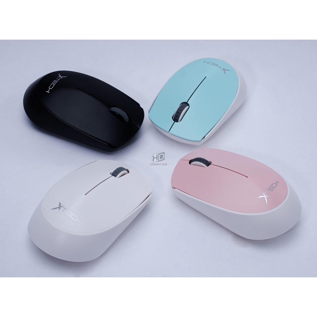 Chuột Không Dây Siêu Mỏng 2.4G, không gây tiếng ồn (chỉ xài cho những thiết bị có cổng USB), Bảo hành một năm XTECH