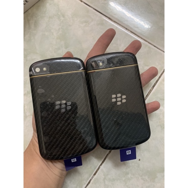 [LKBBZIN] Bộ Vỏ Blackberry Q10 Đen Gold