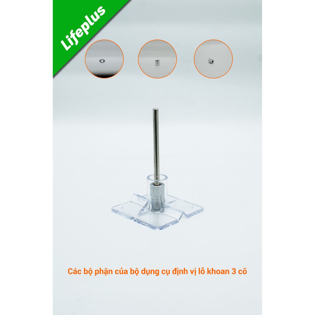 Bộ dụng cụ định vị lỗ khoan 3 cỡ 6-8-10mm
