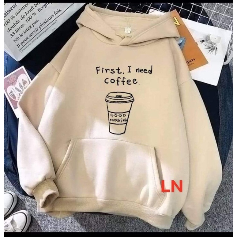 Áo hoodie hộp coffee LN11