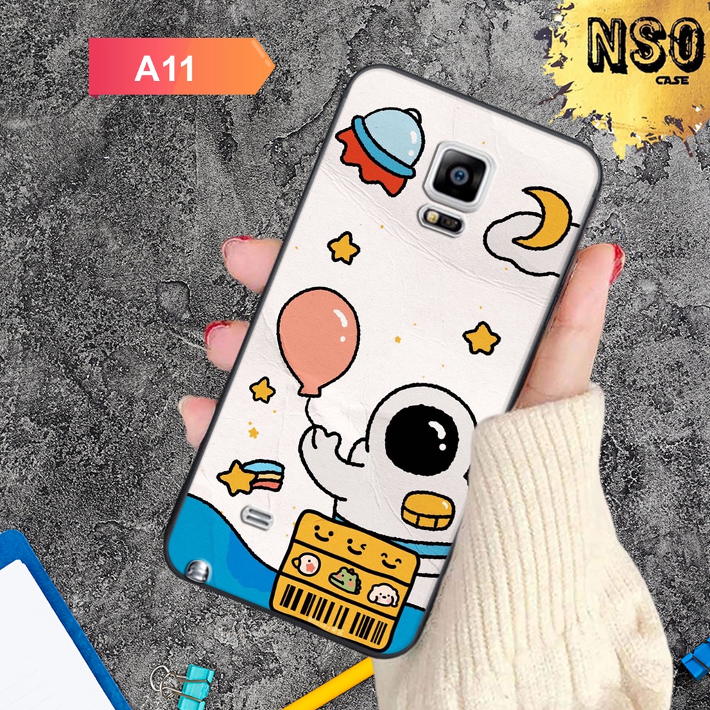 [ FREESHIP 50K ] Ốp Samsung Note 4 in hình phi hành gia siêu đẹp