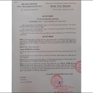 Set 10 chiếc khẩu trang Dokma (hộp 10c) - Người lớn