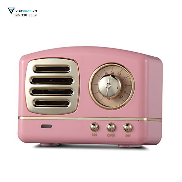 Loa bluetooth Radio Retro kiểu dáng cổ điển