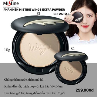 Phấn nền Mistine Wings Extra (Mistine Wings Cover Super Power SPF 25 PA ++)