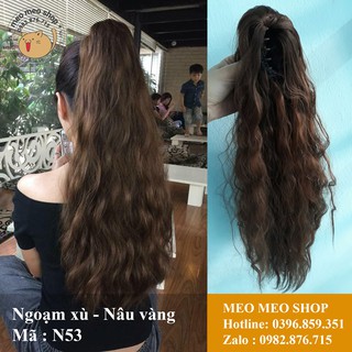 Tóc giả ngoạm xù mỳ
