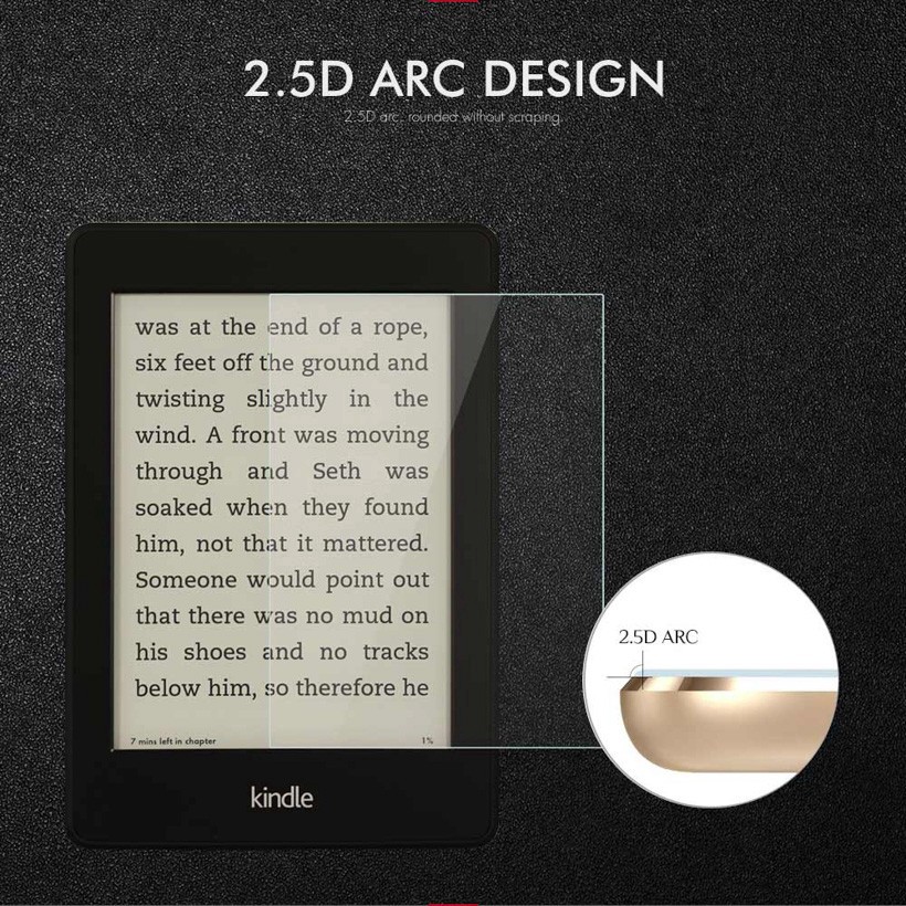 Bộ kính cường lực bảo vệ màn hình cho Amazon Kindle Fire HDX 7 HDX7 kèm phụ kiện