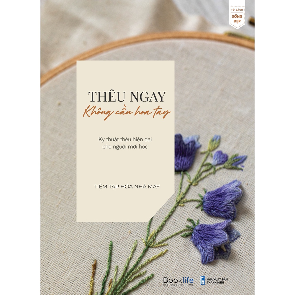 Sách - Thêu Ngay Không Cần Hoa Tay
