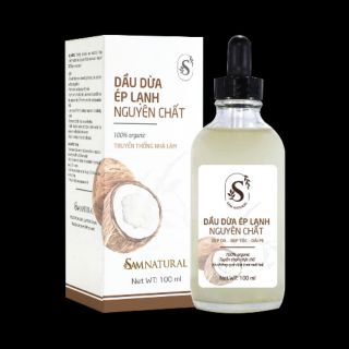 Dầu dừa ép lạnh nguyên chất Sam Natural