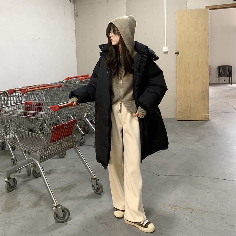 SUXI Áo Khoác Dệt Kim Có Mũ Tay Dài Kiểu Hàn Quốc Thời Trang Mùa Thu Mới Cho Nữ