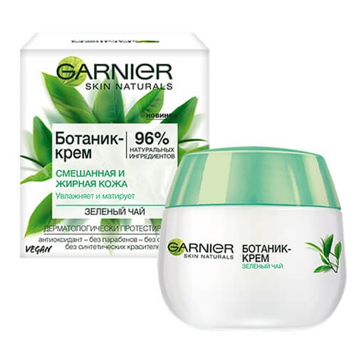 Kem dưỡng Garnier trà xanh cho da dầu