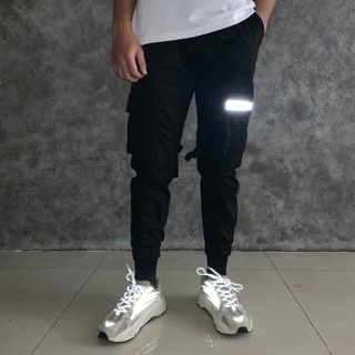 Quần túi hộp phản quang