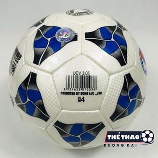 [CHÍNH HÃNG] Bóng Đá Động Lực UCV 3.05 Số 4 Size 4 (Bóng Cơ Bắp) + Tặng Kèm Kim Bơm, Lưới Đựng Bóng