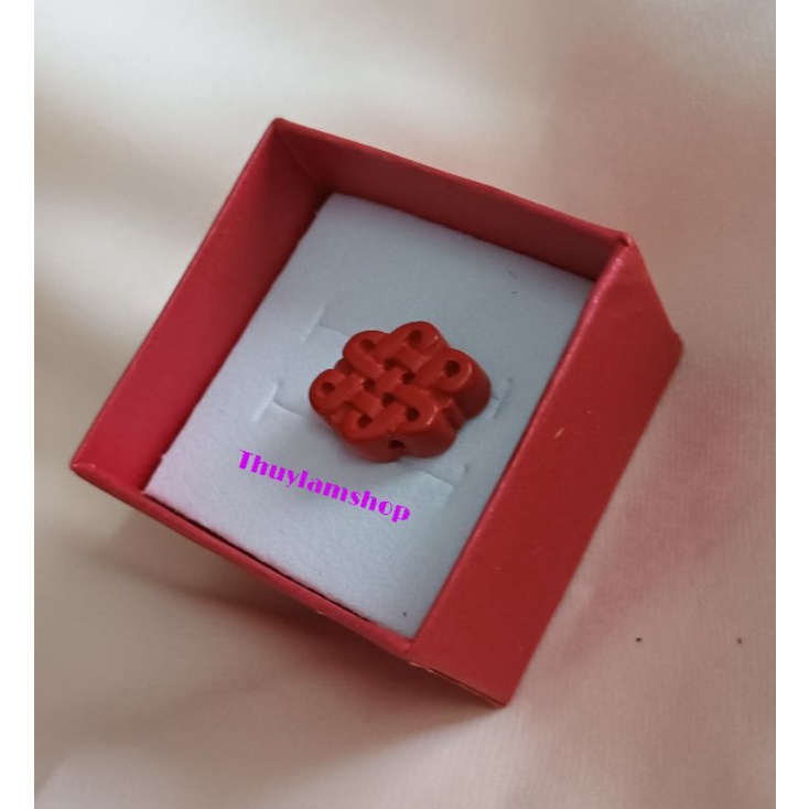 Charm chu sa xỏ hạt mic vòng làm handmade