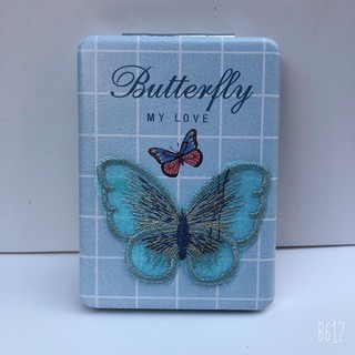 Gương 2 mặt mini hình thêu