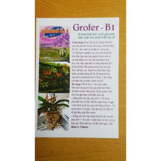 [Hàng chuẩn zin] Phân bón B1 Grofer Thái Lan 500ML