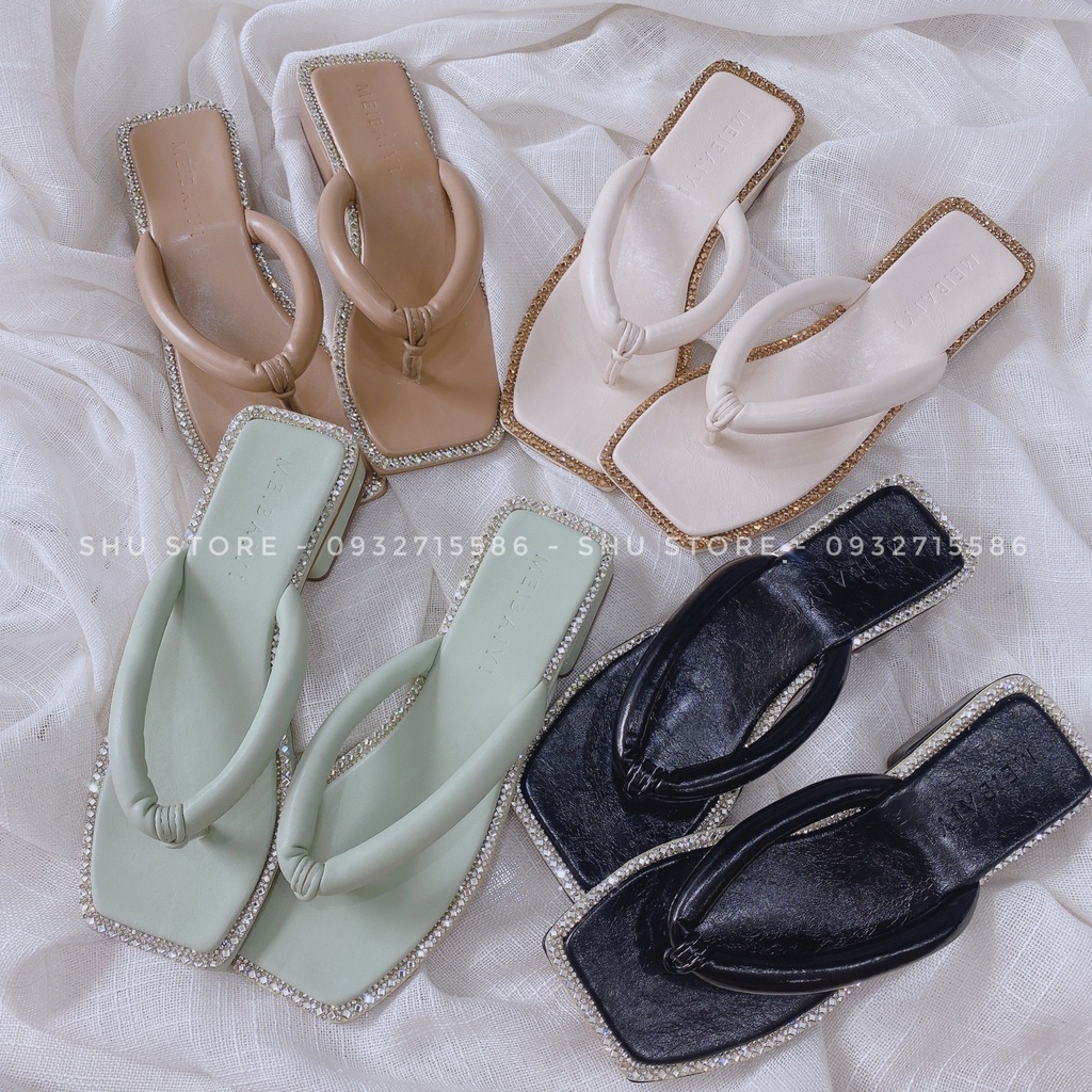 GUỐC NỮ THỜI TRANG MỚI SHU STORE - GUỐC KẸP QUAI TO VIỀN ĐÁ XINH XẮN