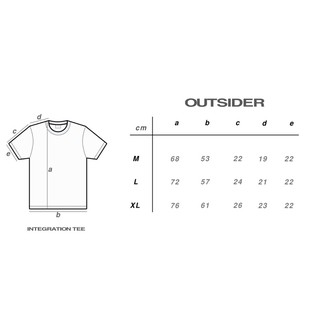 INTEGRATION TEE-OUTSIDER CLUB
