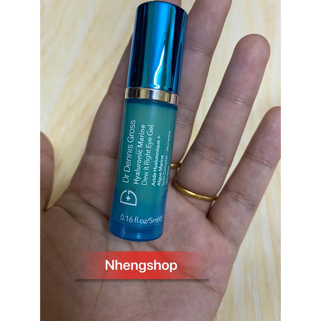 [5ml] Kem dưỡng mắt DR. DENNIS GROSS Hyaluronic Marine Dew It Right Eye Gel