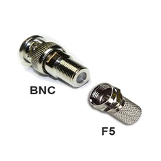 Cặp Jack BNC và Jack F5, Bộ đôi thần thánh đi dây cho đường truyền Camera (Có bán lẻ và nguyên bịch 100 con nhé)