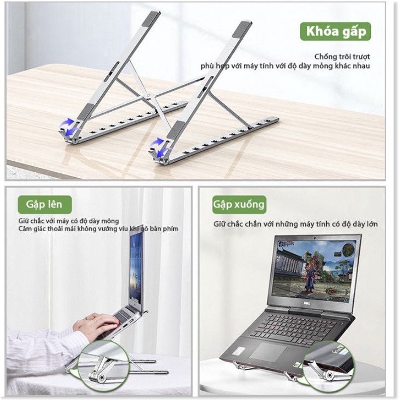 Đế giữ đa năng V01 Laptop Metal Holder- Gia Dụng SG