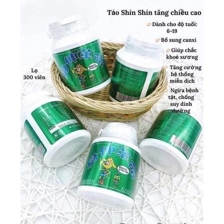 Tảo tăng chiều cao Shinshin kakumei Nhật Bản 300 viên