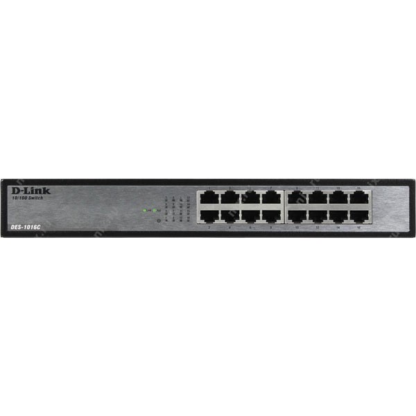 Hub 16 PORT D-LINK DGS-1016C Đen bạc