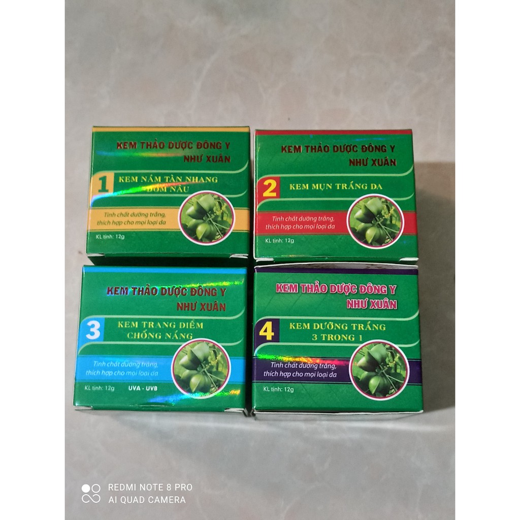 KEM NHƯ XUÂN DƯỠNG TRẮNG 3 IN 1