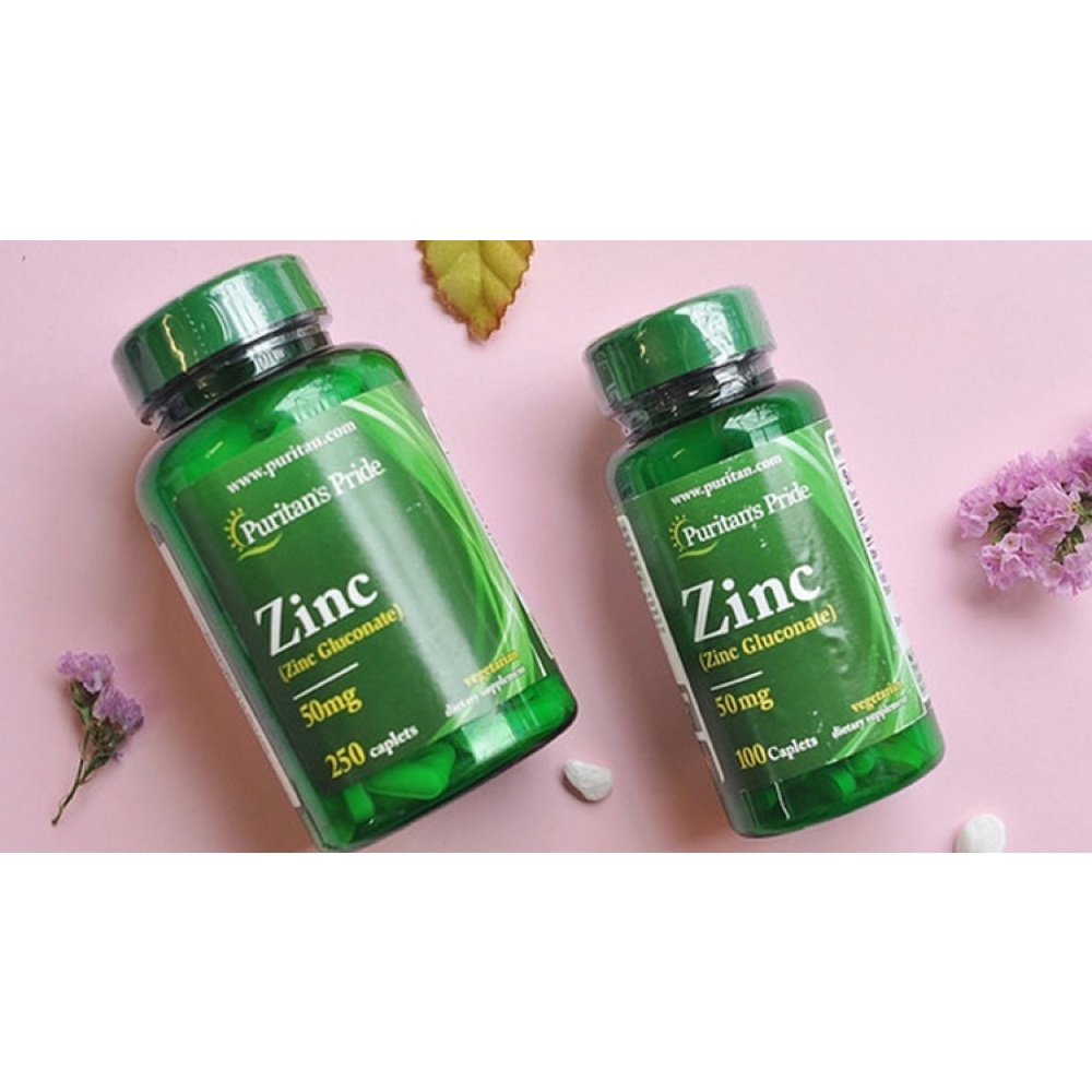 VIÊN UỐNG PURITAN'S PRIDE ZINC GLUCONATE 50MG