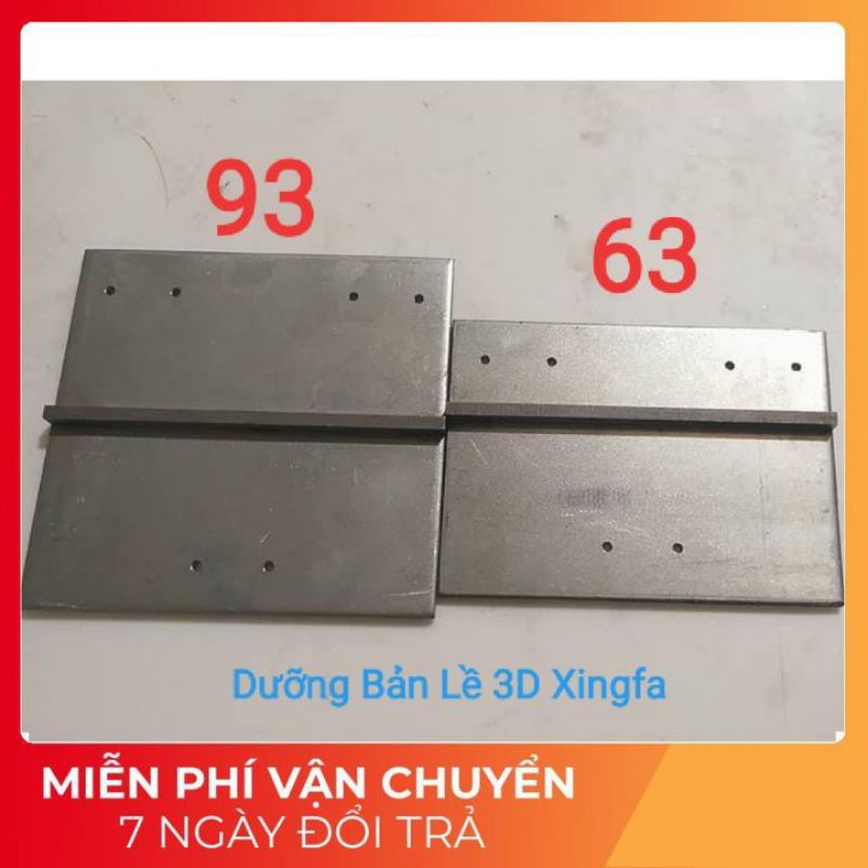 Dưỡng Bản Lề 3D Nhôm Xingfa Hệ 55 🇻🇳 𝐅𝐑𝐄𝐄 𝐒𝐇𝐈𝐏 🇻🇳 Đủ Bộ 63 &amp; 93 Thép Mạ Kẽm