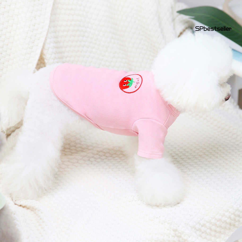 Trang phục hóa trang hình trái cây dễ thương thân thiện với da cho cún cưng