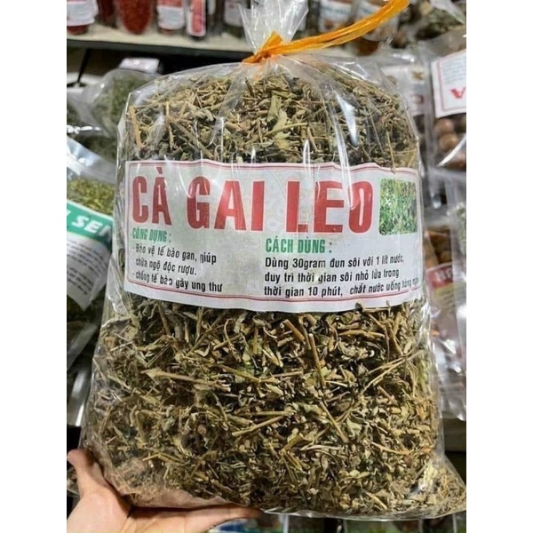 cà gai leo khô nguyên chất 1kg tặng kèm hạt giống