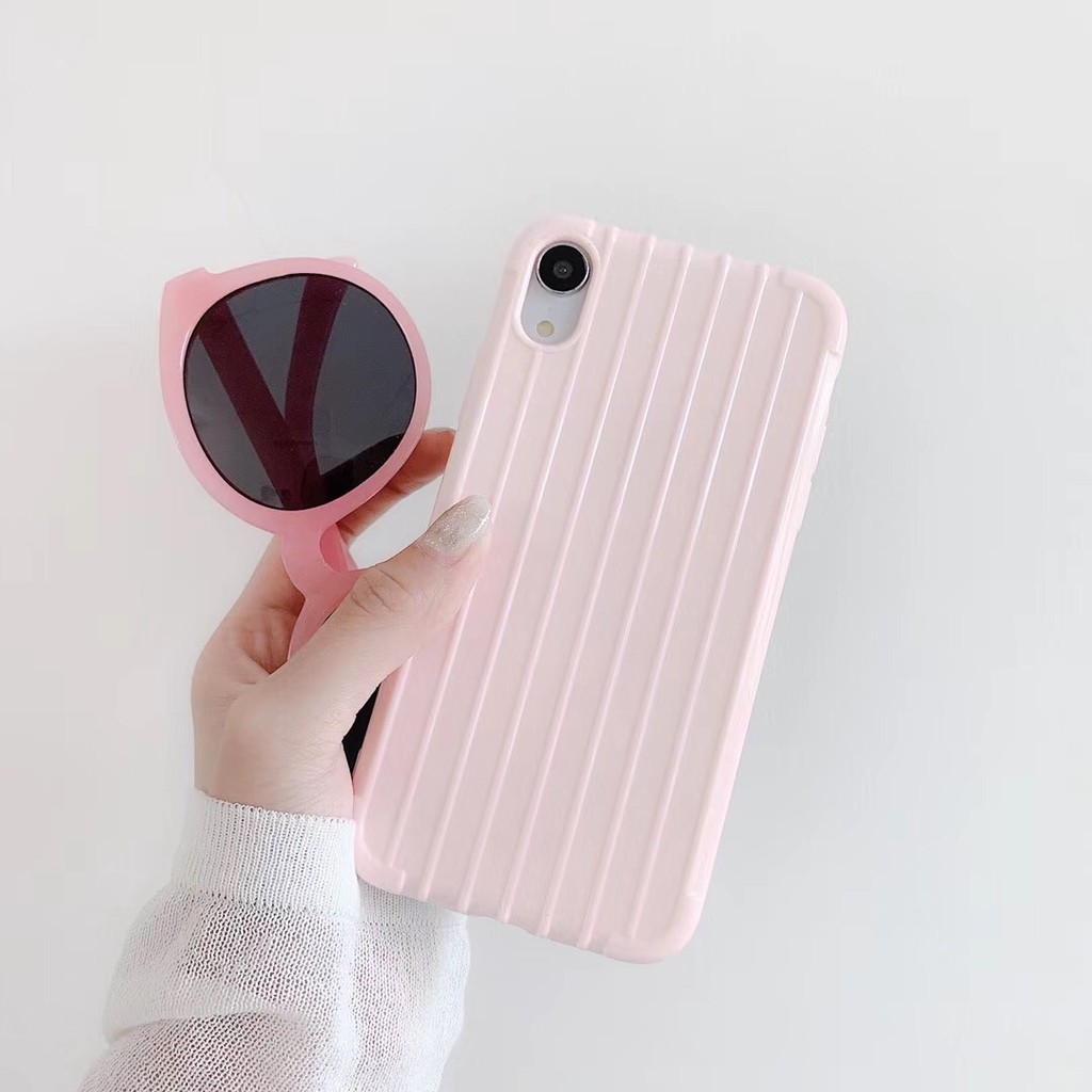 Ốp điện thoại mềm kiểu vali dành cho Vivo Y20 Y12S Y71 Y17 Y15 Y12 Y11 S1 V9 Y85 Y81 Y83 Y91 Y93 Y95 Y91i V15 Pro