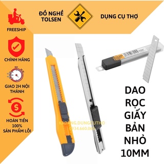 dao rọc giấy đa năng 9x88m tolsen 30012/ 30004/ 30005 snap-off blade knife