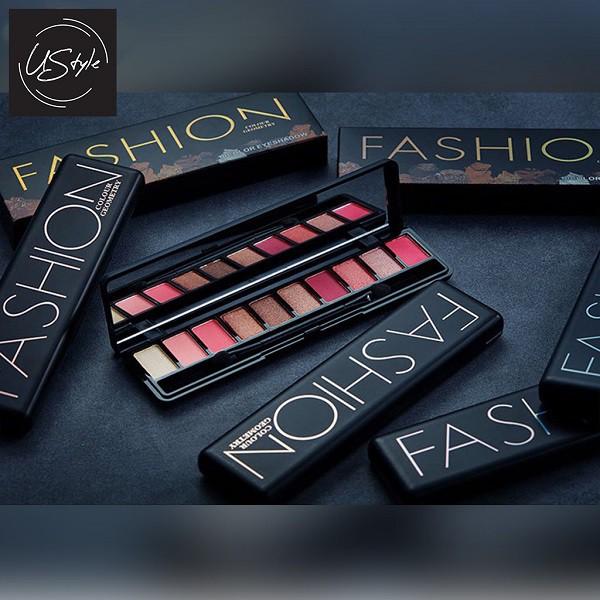 (Hàng Mới Về) Bảng Phấn Mắt Lameila 10 Màu 9999