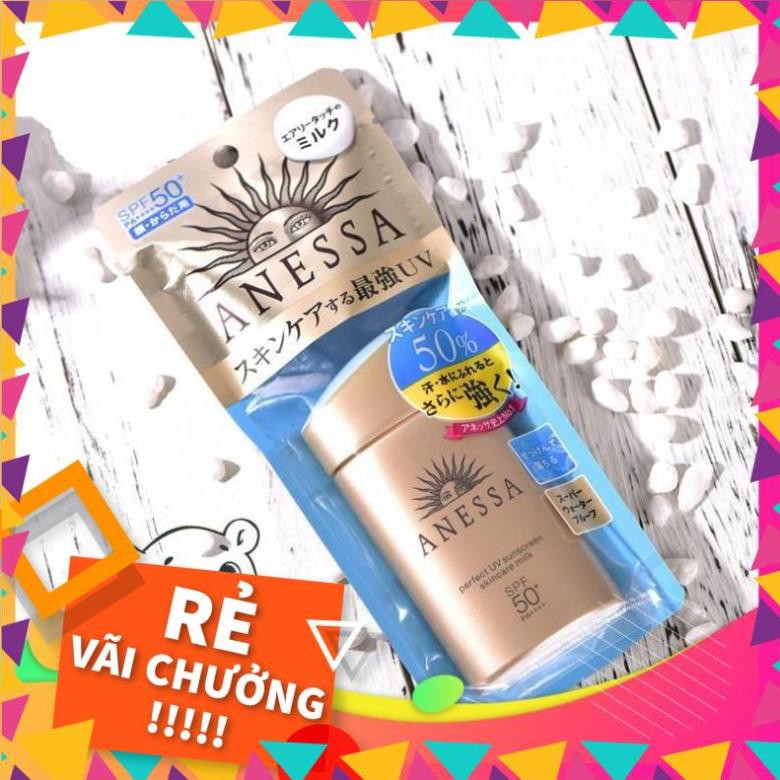 (NỘI ĐỊA) KEM CHỐNG NẮNG ANESSA NHẬT BẢN DA NHẠY CẢM 60ML VÀ 90G